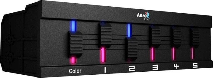 AeroCool F5XT, 5.25" Lüftersteuerung 5-Kanal