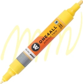 Molotow ONE4ALL Twin 1.5/4mm Acrylmarker pastellgelb
