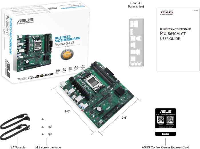 ASUS Pro B650M-CT-CSM (AMD AM5)