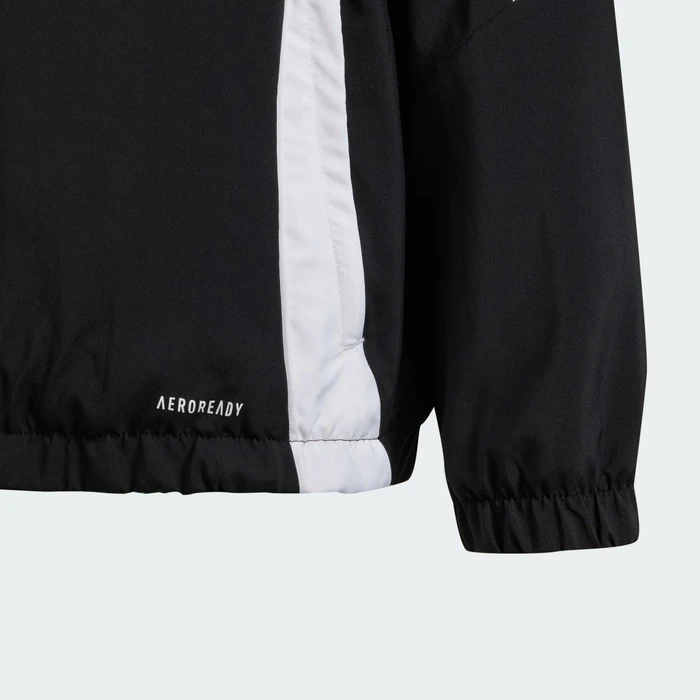 adidas Tiro 24 Jacke schwarz/weiß (Junior)