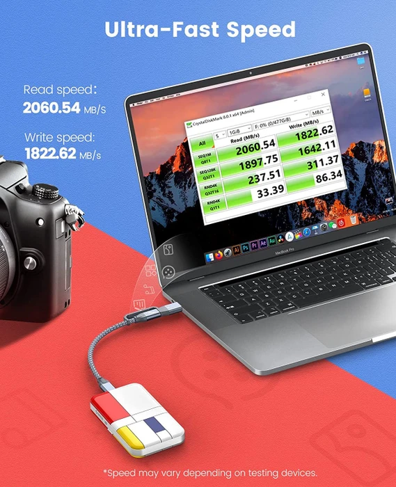 Orico MTQ-20G SSD, 1TB, USB-C 3.2