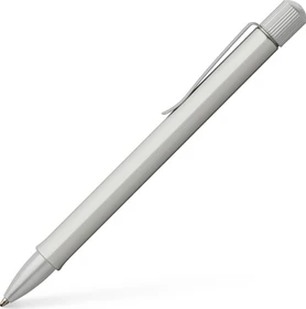 Faber-Castell Hexo Kugelschreiber silber matt/schwarz