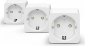 Philips Hue Smart Plug weiß, Smart-Steckdose, 3er-Pack (8720169258341)