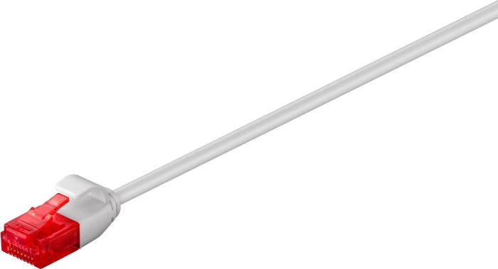 MicroConnect Slim Patchkabel, Cat6, U/UTP, RJ-45/RJ-45, 10m, grau