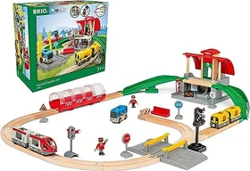 BRIO Großes City Bahnhof Set