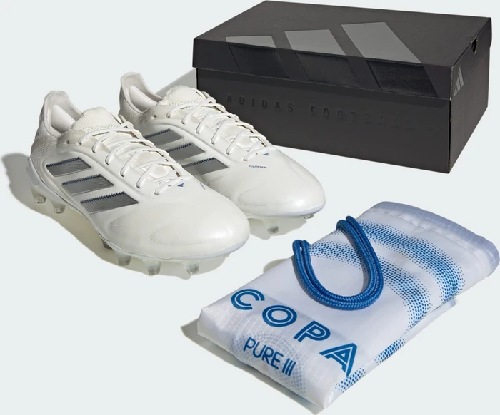 adidas Copa Pure 3 Elite FG cloud white/silver metallic/bright royal