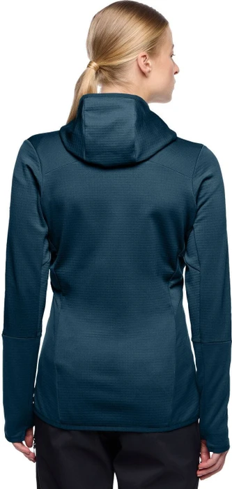 Vaude Monviso Grid Fleece Funktionsjacke dark sea/white (Damen)
