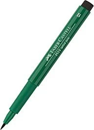 Faber-Castell PITT artist pen brush phthalogrün dunkel