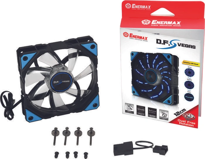 Enermax D.F. Vegas, Lüftersteuerung, 120mm
