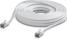 Ubiquiti UniFi Premium Patchkabel Outdoor, Cat6a, RJ-45/RJ-45, 15m, weiß