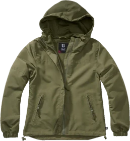 Brandit Windbreaker Summer Frontzip Jacke olive (Damen)