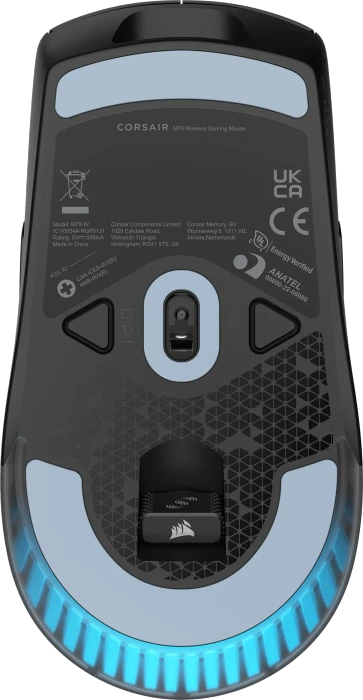 Corsair M75 WIRELESS Lightweight RGB Gaming Mouse, schwarz, USB/Bluetooth