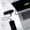 Axagon 6in1 USB-C Combo Hub, USB-C 3.0 [Stecker] Vorschaubild