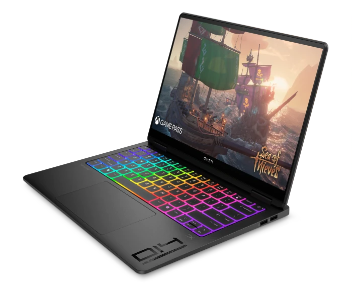 HP OMEN Transcend Laptop 14-fb1097ng, Shadow Black, Core Ultra 9 285H, 64GB RAM, 2TB SSD, GeForce RTX 5070, DE