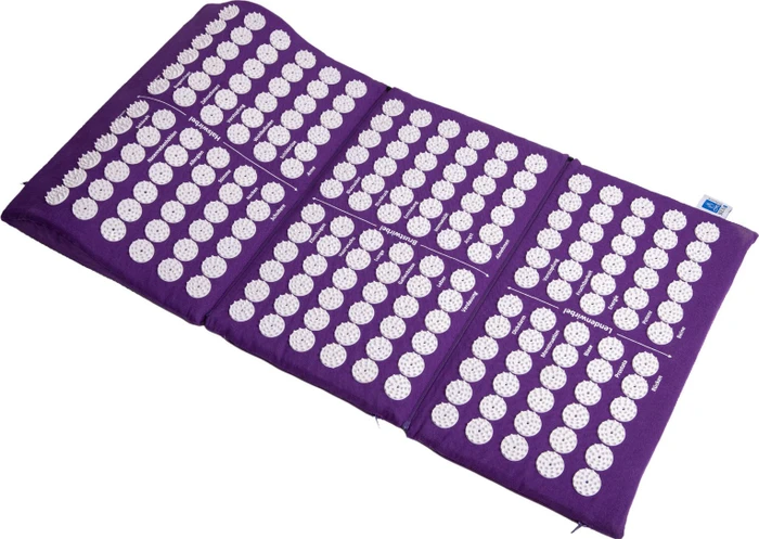 Berk Akupressurmatte 3-teilig Massagematte violett