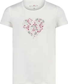 CMP Print Funktionsshirt kurzarm weiß (Junior)