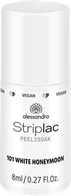 Alessandro StripLac Peel Or Soak Nagellack 101 white honeymoon, 8ml