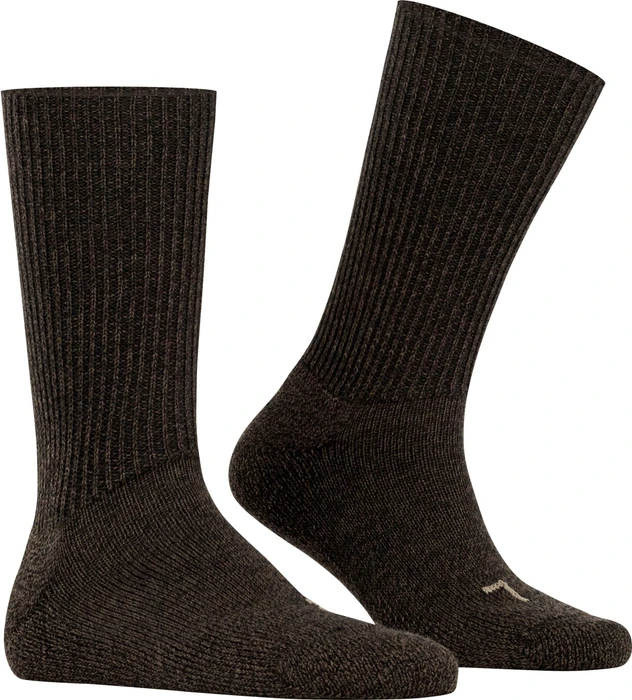 Falke Walkie Ergo Socken dark brown