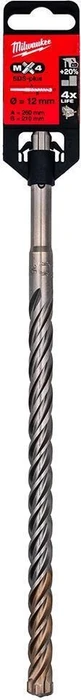 Milwaukee SDS-plus MX4 Hammerbohrer, 12x210x260mm, 1 Stück