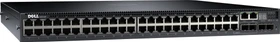Dell EMC Networking N Series PowerSwitch N3000E Rackmount Gigabit Managed Stacking Switch, 46x RJ-45, 2x RJ-45/SFP, 2x SFP+, UPoE (N3048EP-ON/210-AOFM)