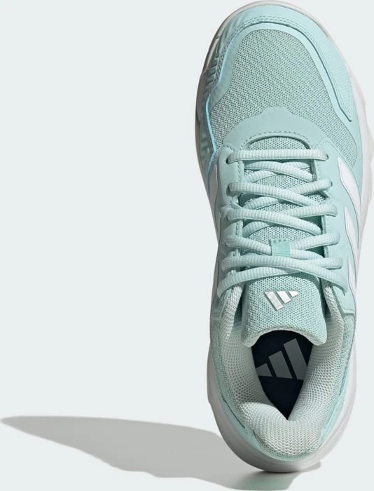adidas CourtJam Control 3 halo mint/cloud white/silver metallic