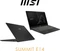 MSI Summit E14 A11SCST-076FR, Ink Black, Core i7-1185G7, 16GB RAM, 1TB SSD, GeForce GTX 1650 Ti Max-Q, FR Vorschaubild