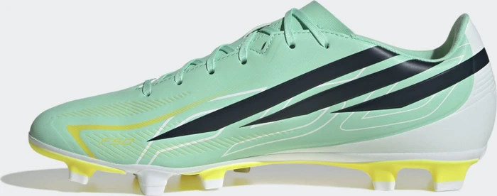 adidas F50 Hyperfast Club FG/MG pulse mint/night navy/solar lemon