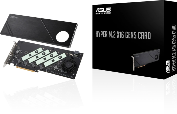 ASUS Hyper M.2 X16 Gen5 Card