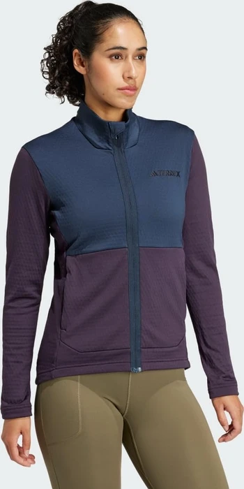 adidas Terrex Multi Light Fleece Jacke aurora black (Damen)