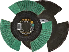 Rhodius Vision Cool Fächerschleifscheibe K40, 125x22.23mm, 10 Stück