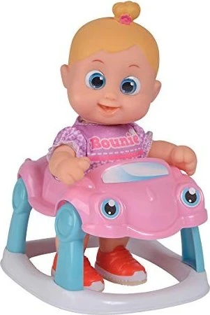 Simba Toys Bouncin' Babies Little Bonny mit Baby-Walker