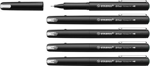 STABILO dr!ver F smaragdgrün, 5er-Pack