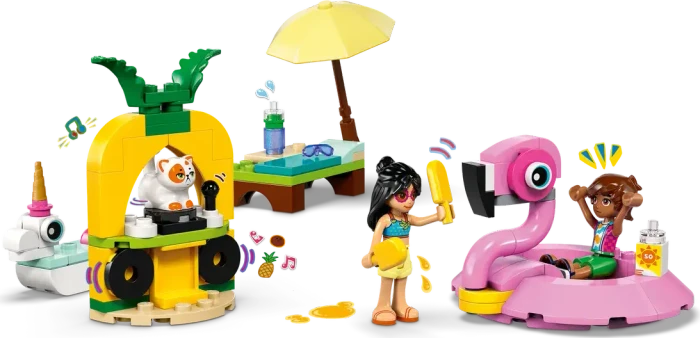LEGO Friends - Poolparty mit Einhorn und Flamingo