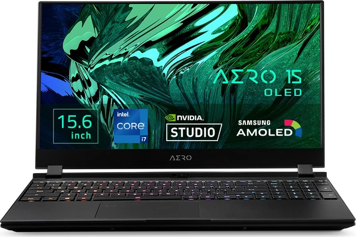 GIGABYTE AERO 15 OLED YD-93DE648SP, Core i9-11980HK, 32GB RAM, 1TB SSD, GeForce RTX 3080, DE