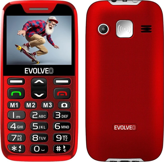 Evolveo EasyPhone XR rot