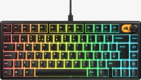 Glorious GMBK 75%, schwarz, LEDs RGB, USB, UK