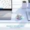 Seenda Rechargeable Wireless RGB Mouse mit Jiggler-Funktion, silber/weiß, USB Vorschaubild