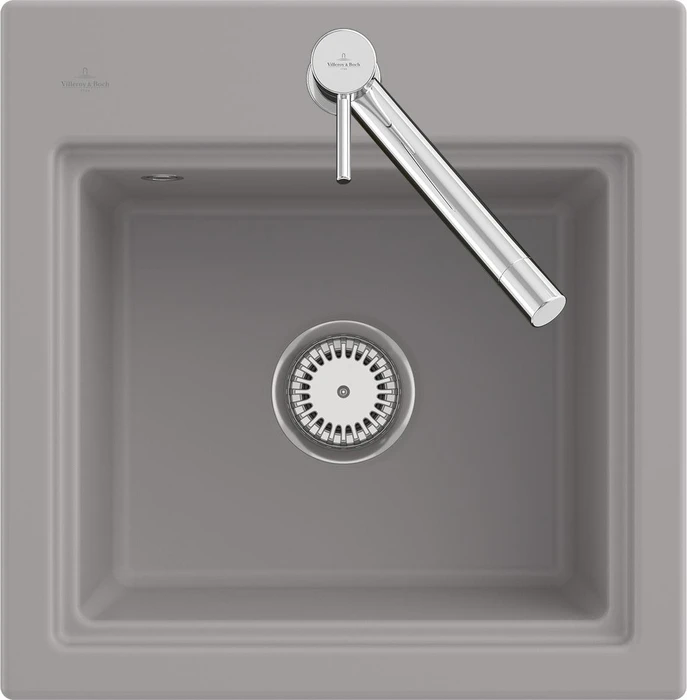Villeroy & Boch Subway Style 50 S Einbau Becken mittig fossil