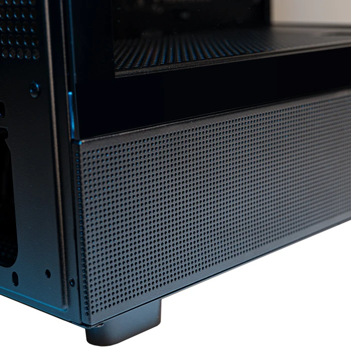SilverStone Lucid 04, schwarz, Glasfenster