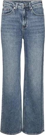 Vero Moda Tessa High Wide Jeans medium blue denim (Damen)
