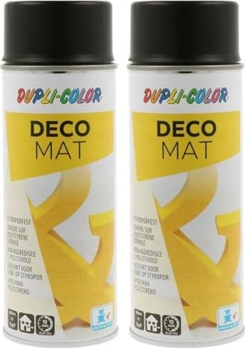 Dupli-Color Deco Mat Acryllack-Spray schwarz, 400ml