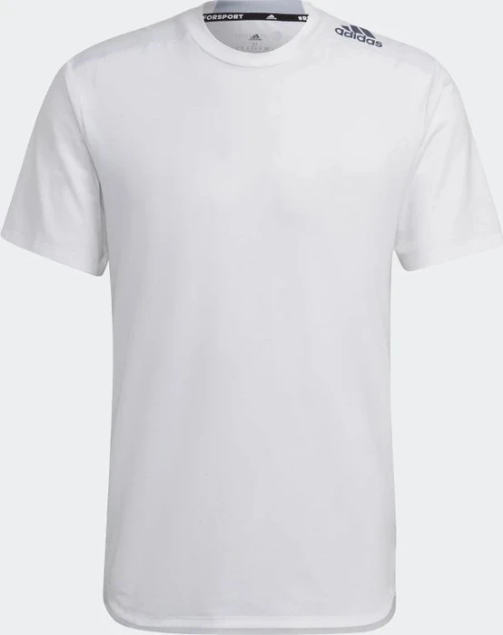 adidas Designed For Training Funktionsshirt kurzarm weiß (Herren)