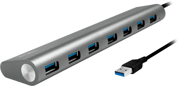 LogiLink USB-Hub, 7x USB-A 3.0, USB-A 3.0 [Stecker]