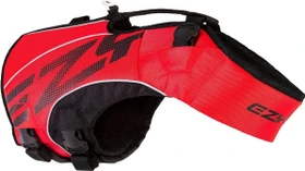 EzyDog DFD X2 Boost Schwimmweste, Rettungsweste, mit Haltegriff, L, rot/schwarz