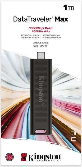 Kingston DataTraveler Max 1TB, USB-C, USB 3.2 Gen 2×1