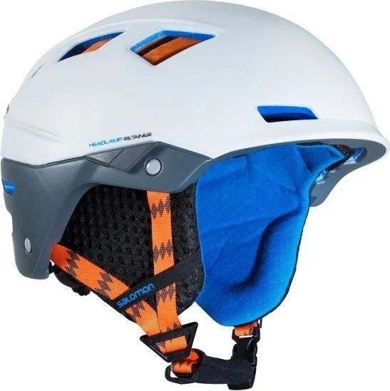Salomon MTN Lab Helm schwarz/weiß/rot