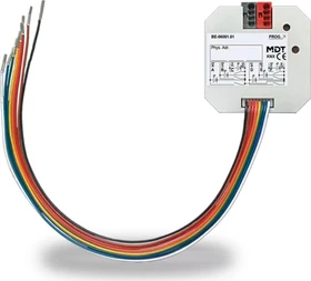 MDT Tasterschnittstelle/-interface BE 6-fach, Unterputz, mit LED Ausgang und Eingänge für potentialfreie Kontakte (BE-06001.02)