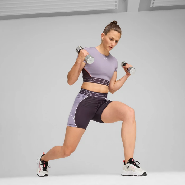 Puma PWRFrame TR 3 vapor gray/puma black/sunset glow (Damen)