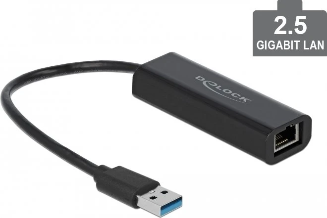 DeLOCK 2.5G LAN-Adapter, RJ-45, USB-A 3.0 [Stecker]