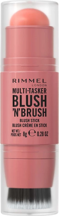 Rimmel Multi-Tasker Blush'N'Brush 100 cotton candy, 8g
